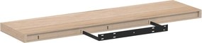 vidaXL Ράφι Τοίχου 90x23,5x4 εκ. Επεξεργασμένο Ξύλο