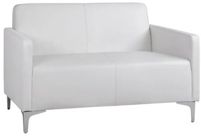ΚΑΝΑΠΕΣ 2ΘΕΣΙΟΣ NELLIE HM3159.22 ΜΕ ΛΕΥΚΟ PU 113x71x71Υ εκ.