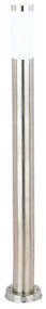 Απλίκα Τοίχου Inox E27 IP44 12W XIOS 154-56023 Eurolamp-154-56023-Inox 154-56023
