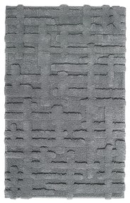 Πατάκι Μπάνιου Gaufre Magnetic Grey 23330 - 50X80