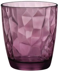 Ποτήρι Κρασιού Diamond BR00125503 300ml Rock Purple Bormioli Rocco Γυαλί