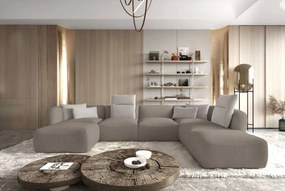 Γωνιακός καναπές Canada XL-Kafe Anoixto-Δεξιά