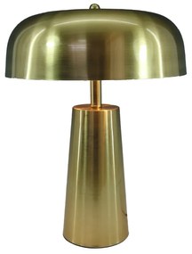 Επιτραπέζιο φωτιστικό Luminary Inart Ε27 χρυσό μέταλλο Φ30x40εκ