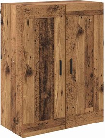 vidaXL Highboard 2 pcs Παλιό ξύλο 69,5 x 34 x 180 εκ.