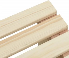 vidaXL Υποπόδια Κήπου 2 τεμ. από Μασίφ Ξύλο Ελάτης