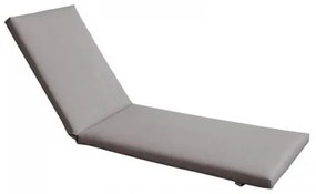 SUNLOUNGER Μαξιλάρι Ξαπλώστρας Textilene Γκρι με Φερμουάρ &amp; Velcro (Foam+Polyester) Ε2017,91