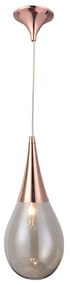 Φωτιστικό Κρεμαστο Aca OD53421CP ATENA Οξυντέ (Bronzed)