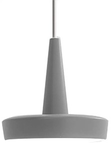 Φωτιστικό Οροφής Baby LBY1001 8W LED 2700K 645Lm Φ9,8x300cm Aluminium Mat Zafferano