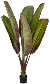 Τεχνητό Δέντρο Bloody Banana Tree 20117 Φ100x160cm Red-Green GloboStar Πολυαιθυλένιο,Ύφασμα