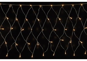 Lianos Δίχτυ 90 LED Θερμό Λευκό Με Πρόγραμμα Ip44 200x100cm Διάφανο Καλώδιο 80204