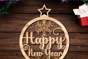 Σετ των 3 Intra απο ξύλο plywood 3mm-4mm πάχος Χριστουγεννιάτικο στολίδι της Γέννησης Δίασταση 8x8 cm INTRAFABR-45945747