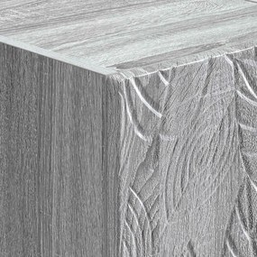 vidaXL Ντουλάπι με Συρτάρια 33 x 34,5 x 90 εκ Επεξεργασμένο Ξύλο