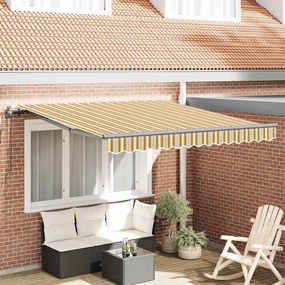 vidaXL Σκηνίτσα Αναδιπλούμενη Πολύχρωμο 300 x 250 εκ ύφασμα