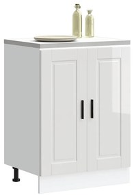 ντουλάπι βάσης κουζίνας Porto Λευκό Υψηλής στιλπνότητας