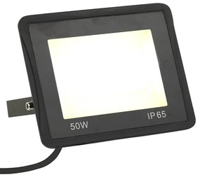 vidaXL Προβολείς LED 2 τεμ. Θερμό Λευκό 50 W