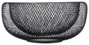 Μπολ για Φρούτα 5five Simply Smart Noir Kitchen Μαύρο Μέταλλο 27 cm Ø 27 cm