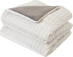 Κουβερτοπάπλωμα Υπέρδιπλο (220x240) Nima Weave Cream