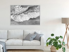 Αφίσα - Power of the Sea - 60x40 - Χρυσό - Με πασπαρτού