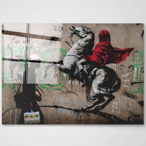 Πίνακας Γυάλινος 698GLS1660 100x70cm Multi Wallity Horizontal Glass