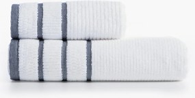 Πετσέτες Μπάνιου (Σετ 2τμχ) Nef-Nef Homeware Stern White 600gsm