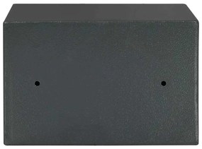 vidaXL Ψηφιακό Ασφαλές Σκούρο γκρι 20 x 31 x 20 εκ Ατσάλι