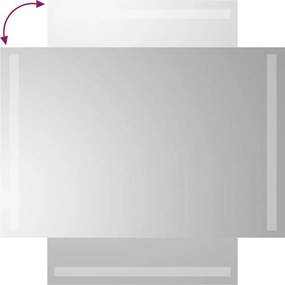 vidaXL Καθρέφτης Μπάνιου με LED 40x60 εκ.