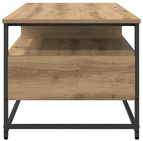 vidaXL Τραπεζάκι σαλονιού με συρτάρι Artisan Oak 100 x 51 x 45 cm