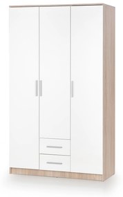 LIMA S-3, color: white / sonoma oak DIOMMI V-PL-LIMA-S3-BIAŁY/SONOMA