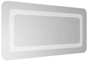 vidaXL Καθρέφτης Μπάνιου με LED 60 x 30 εκ.