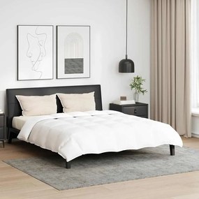 vidaXL Πάπλωμα με μαξιλάρι 3 pcs Λευκό 200 x 220 cm Πούπουλο
