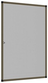 vidaXL Σήτα Εντόμων για Παράθυρα Καφέ 80 x 120 εκ.