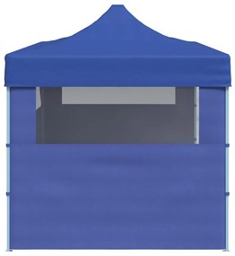 vidaXL Τέντα Εκδηλώσεων Pop-up Πτυσσόμενη Μπλε 3 x 6 μ.