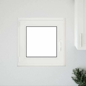 vidaXL Παράθυρο Υπογείου "RISOR" 50x50 εκ. Ανακλινόμενο & Περιστρεφόμενο DIN Αριστερό Ανθρακί