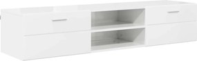 vidaXL Ξύλινο Ντουλάπι 150 x 39 x 30 εκ Σκυρόδεμα Γκρι