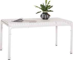 ΤΡΑΠΕΖΙ ΑΛΟΥΜΙΝΙΟΥ RACHEL HM6339.02 ΛΕΥΚΟ 150x80x75Υεκ.