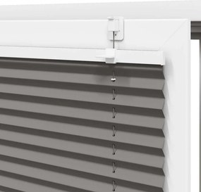 VidaXL Πλισέ περσίδα Ανθρακί 40x100 cm Πλάτος υφάσματος 39,4 cm