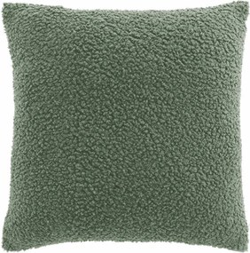 Διακοσμητική Μαξιλαροθήκη Μπουκλέ (40x40) L-C Woolen Sauge 1612919