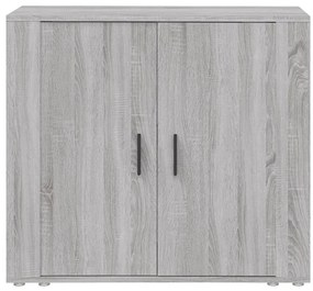 vidaXL Ντουλάπι Γκρι Sonoma 80x33x70 εκ. από Επεξεργασμένο Ξύλο