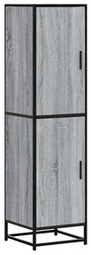 vidaXL Highboard Grey Sonoma Κατασκευασμένο ξύλο και μέταλλο