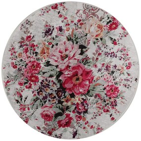 Χαλί Rosalinda 882CHL1906 Grey-Multi Conceptum Hypnose 140X140cm Round
