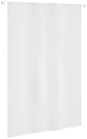Διαχωριστικό Βεράντας Λευκό 160 x 240 εκ. Ύφασμα Oxford - Λευκό