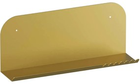 Ράφι Τοίχου Long Pouch 491CRT1310 55x12x23cm Gold