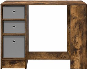 vidaXL Γραφείο Καπνιστό Δρύς 100 x 40 x 75 cm Επεξεργασμένο Ξύλο
