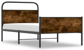 Πλαίσιο Κρεβ. Χωρ. Στρώμα Sonoma Δρυς 90x200 εκ. Επεξ. Ξύλο