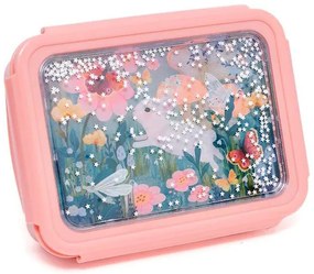 Φαγητοδοχείο Με Χωρίσματα Petit Monkey Bunny White Stars PTM-LB48
