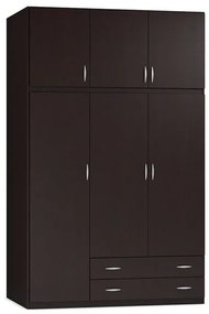 Τρίφυλλη ντουλάπα Κλασσική 150x60x240 DIOMMI 25-107
