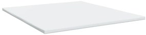 vidaXL Κρεβάτι Boxspring με Στρώμα Σκούρο Γκρι 200x200 εκ. Υφασμάτινο