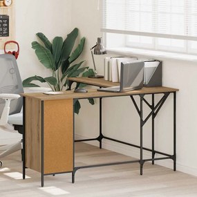 vidaXL Γραφείο Artisan Oak 141 x 141 x 75 εκ Επεξεργασμένο ξύλο