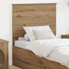 vidaXL Κεφαλάρι Artisan Oak Επεξεργασμένο ξύλο