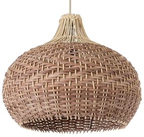 Φωτιστικό Οροφής Panama 01952 Φ40x34cm 1xE27 Beige-Brown GloboStar